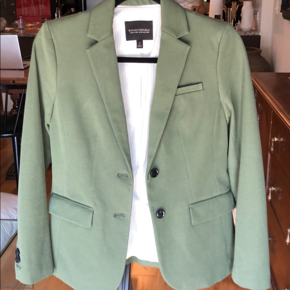 Long and Lean Blazer, Banana Republic